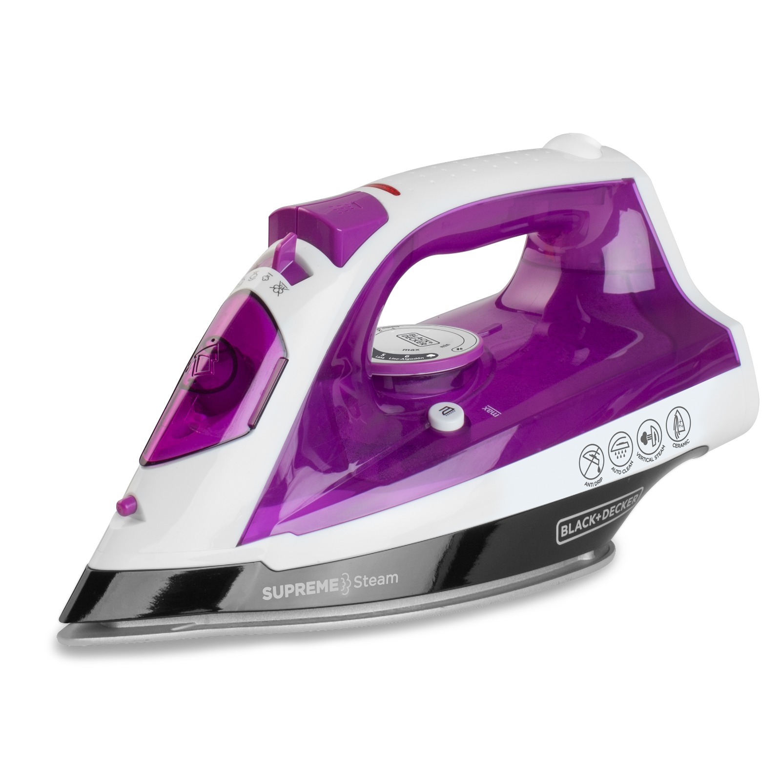 PLANCHA A VAPOR BLACK & DECKER IR23960-CL VIOLETA