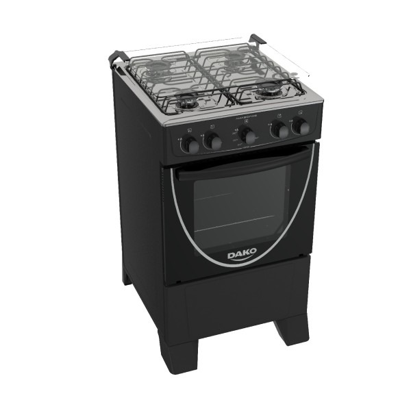 COCINA DAKO 4H AMAZONAS NEGRO 202300001064