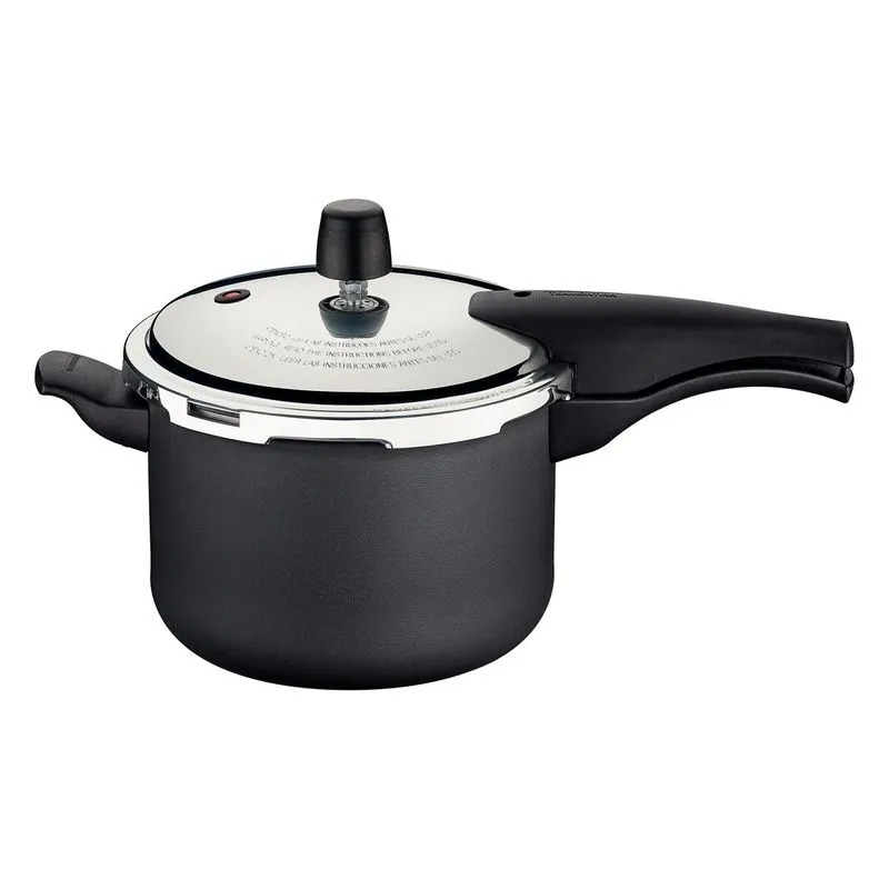 OLLA A PRESION TRAMONTINA 4.5L VANCOUVER TEFLONADO GRIS TA20582/620